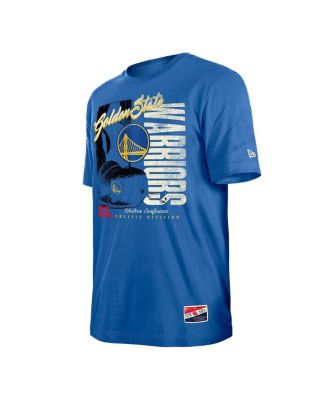 Men's Royal Golden State Warriors Distressed Throwback Vintage Color Pack T-Shirt