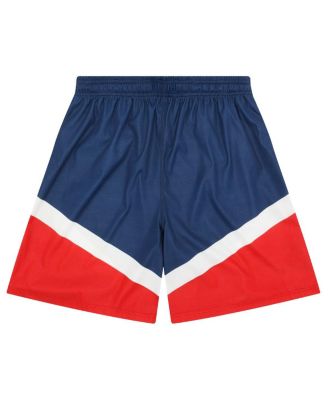 Men's Navy/Red Atlanta Braves Color Blocked Shorts
