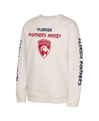 Big Boys and Girls Cream Florida Panthers Star Power Pullover Sweatshirt