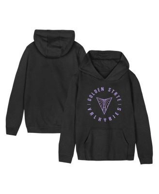 Outerstuff - Little Boys and Girls Black Golden State Valkyries Circle Pullover Hoodie