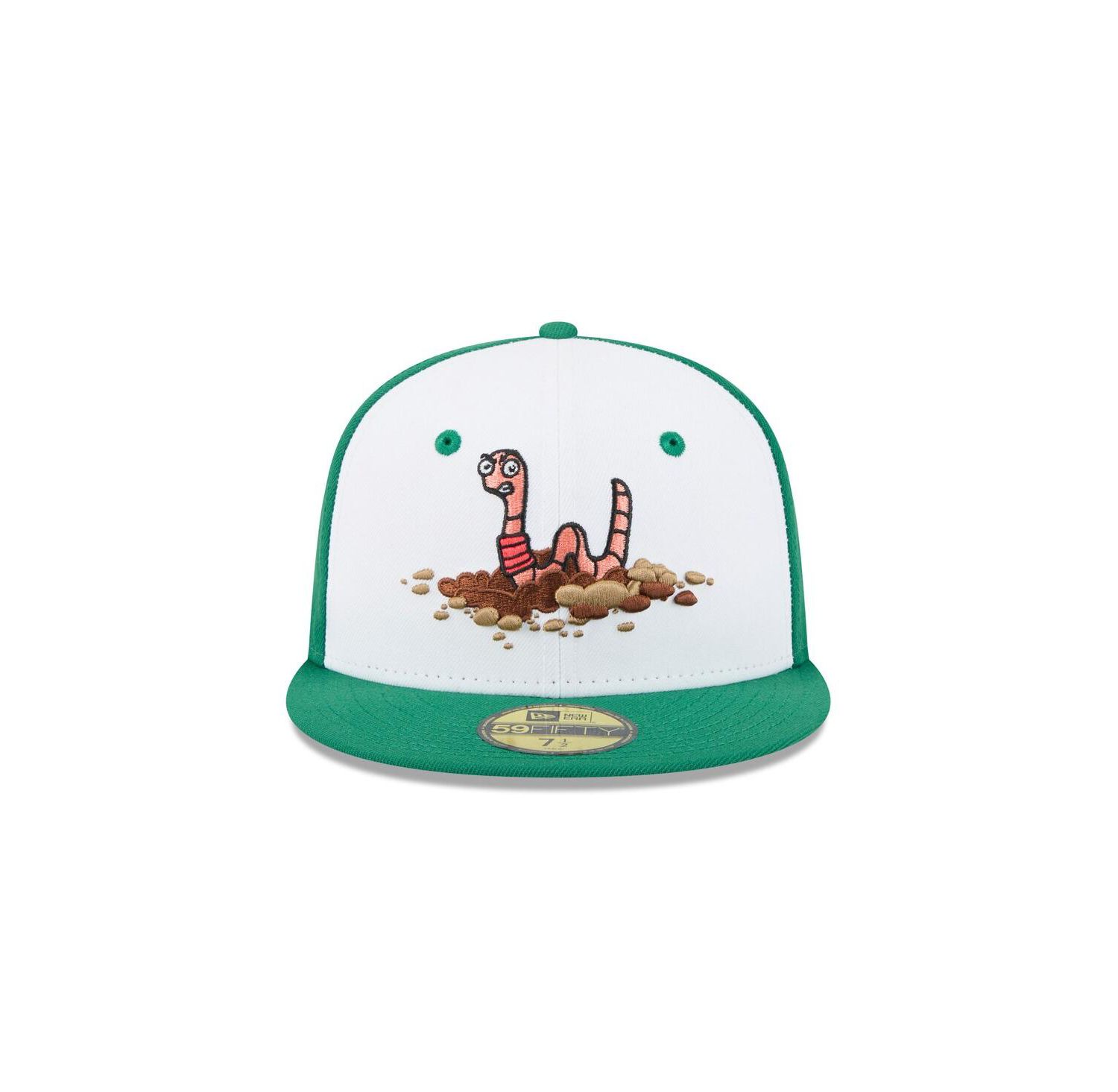 Men's White Worcester Red Sox Theme Nights 59FIFTY Fitted Hat