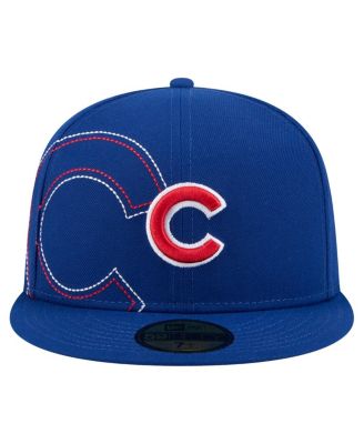 Men's Royal Chicago Cubs Yarn Stitch 59FIFTY Fitted Hat