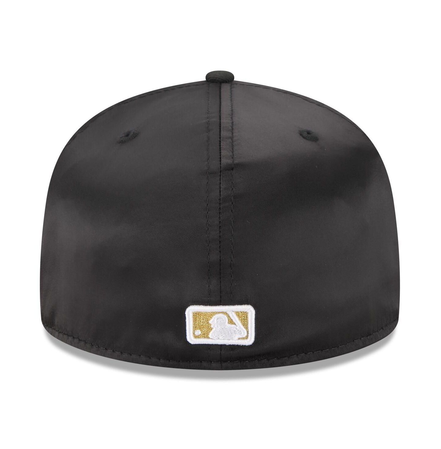 Мужская кепка New Era Black San Diego Padres 2025 59FIFTY Day Gold Leaf 59FIFTY Fitted Hat — фото 4