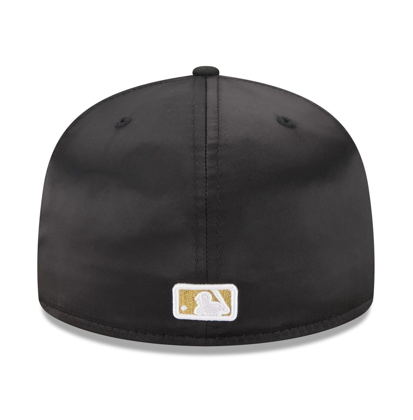 Мужская кепка New Era Black Boston Red Sox 2025 59FIFTY Day Gold Leaf 59FIFTY Fitted Hat — фото 4