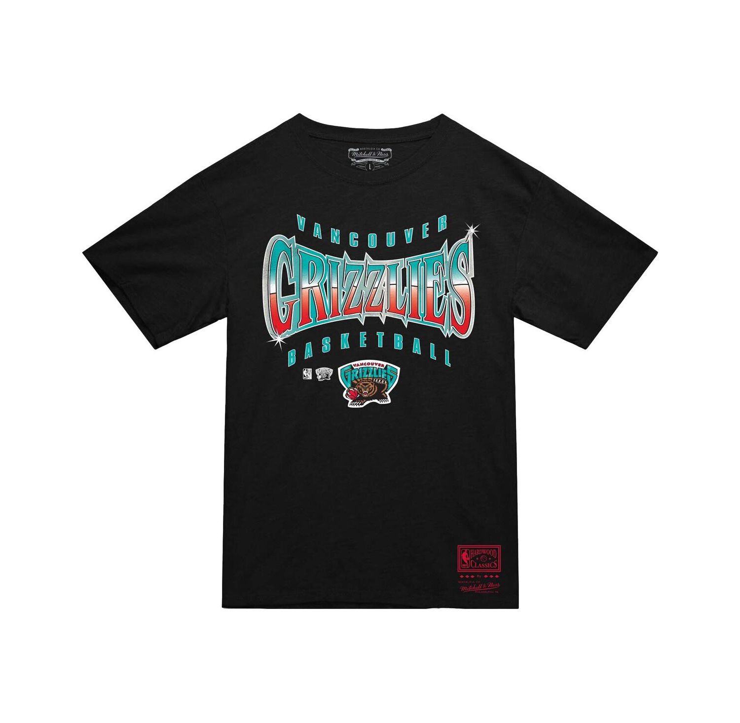 Men's Black Vancouver Grizzlies Worldwide Collection Glow Up T-Shirt