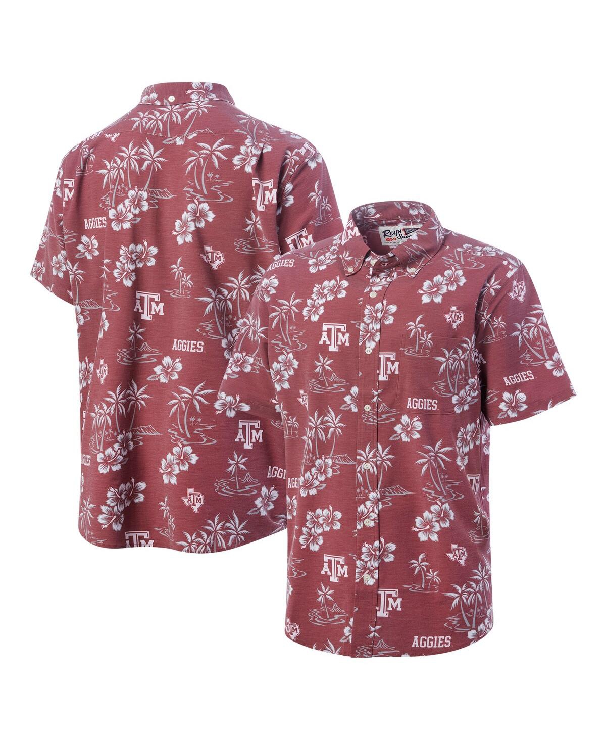 Men's Maroon Texas A&M Aggies Classic Button-Up Shirt - Maroon