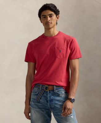 Polo Ralph Lauren - Men's Classic-Fit Jersey Pocket T-Shirt