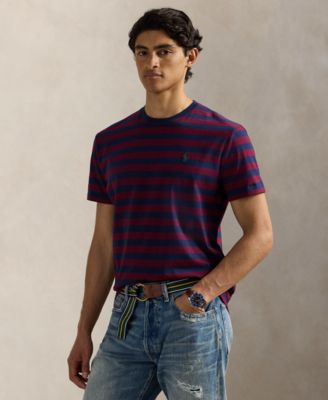 Men's Classic-Fit Striped Jersey T-Shirt