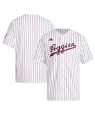 adidas - Men's&nbsp; White Texas A&M Aggies Replica Baseball Jersey