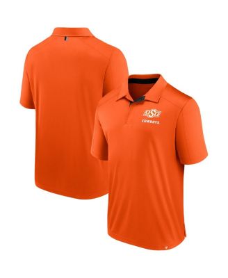 Fanatics - Men's Orange Oklahoma State Cowboys Fundamental Defender Polo