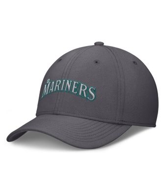 Nike - Men's Gray Seattle Mariners Swoosh Performance Flex Hat