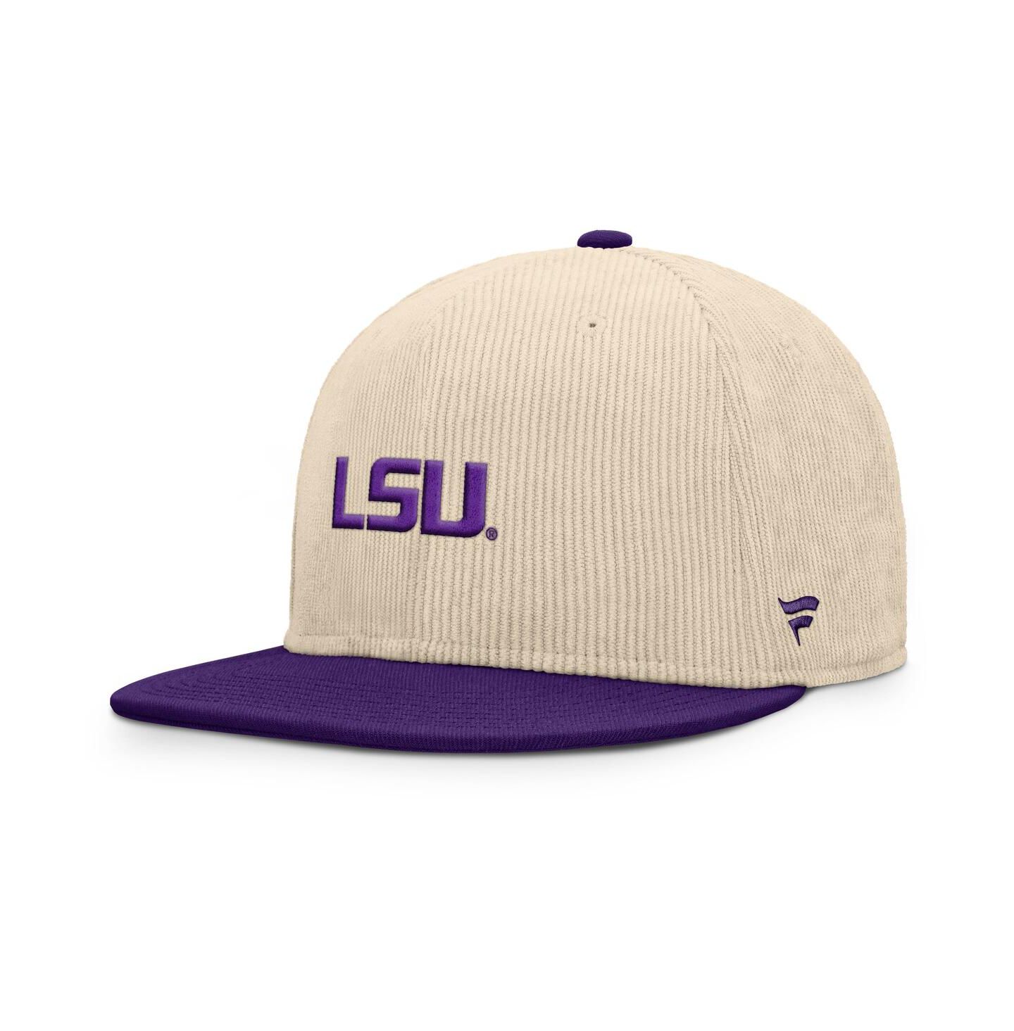 Мужская кепка Fanatics Tan LSU Tigers Catcher Snapback Hat — фото 1