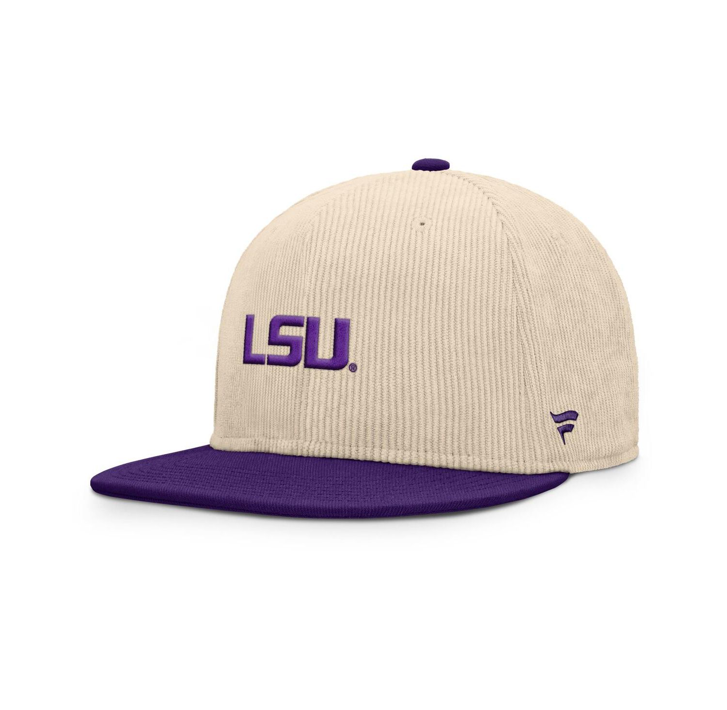 Men's Tan LSU Tigers Catcher Snapback Hat