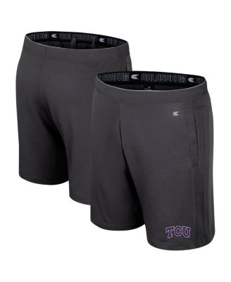 Colosseum - Men's Charcoal TCU Horned Frogs Forget Shorts