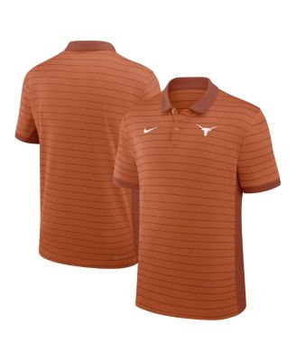Nike - Men's Texas Orange Texas Longhorns 2025 Early Season Coaches Sideline Victory Stripe Performance Polo