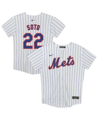 Nike - Little Boys and Girls Juan Soto White New York Mets Home Game Jersey