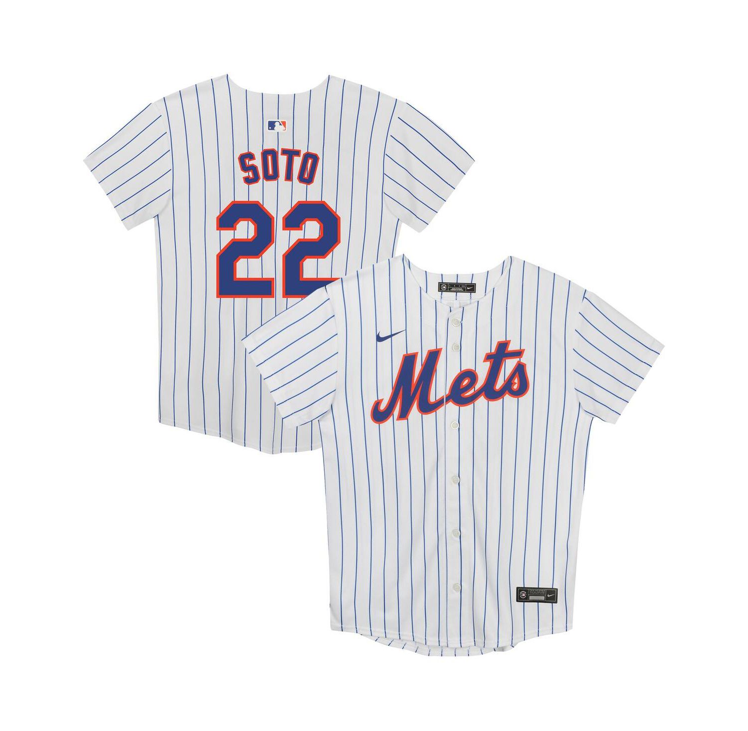 Little Boys and Girls Juan Soto White New York Mets Home Game Jersey