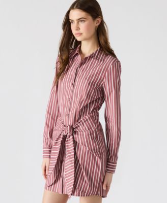 Women's Cotton Button-Front Shirtdress