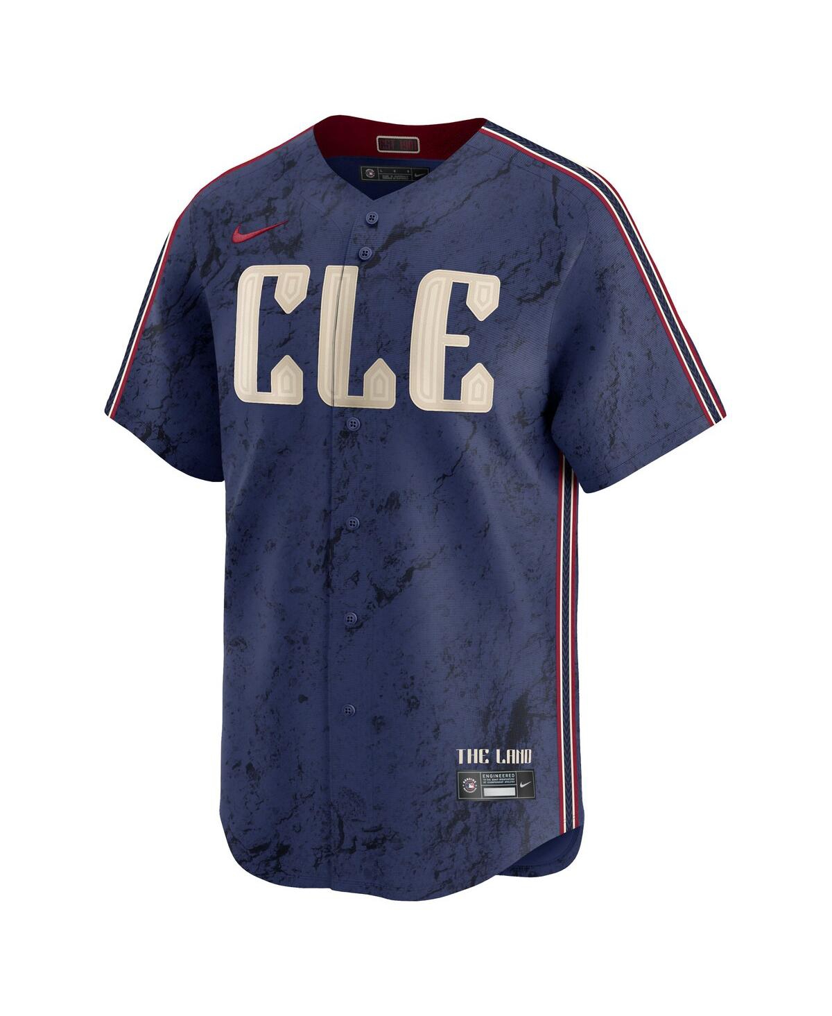 Nike Men's Jose Ramirez Navy Cleveland Guardians City Connect Limited Player Jersey