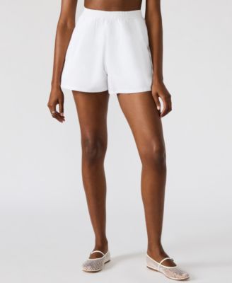 Women's Pleated Pull-On Shorts