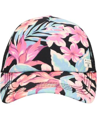 Women's Black Heritage Mashup Trucker Snapback Hat