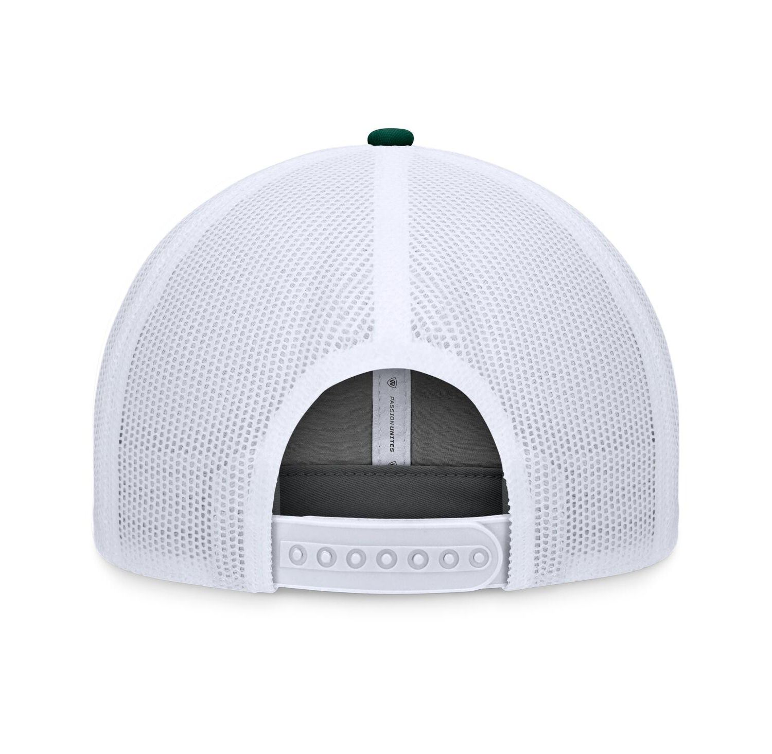 Men's Gray/Green Michigan State Spartans Rob Trucker Adjustable Hat