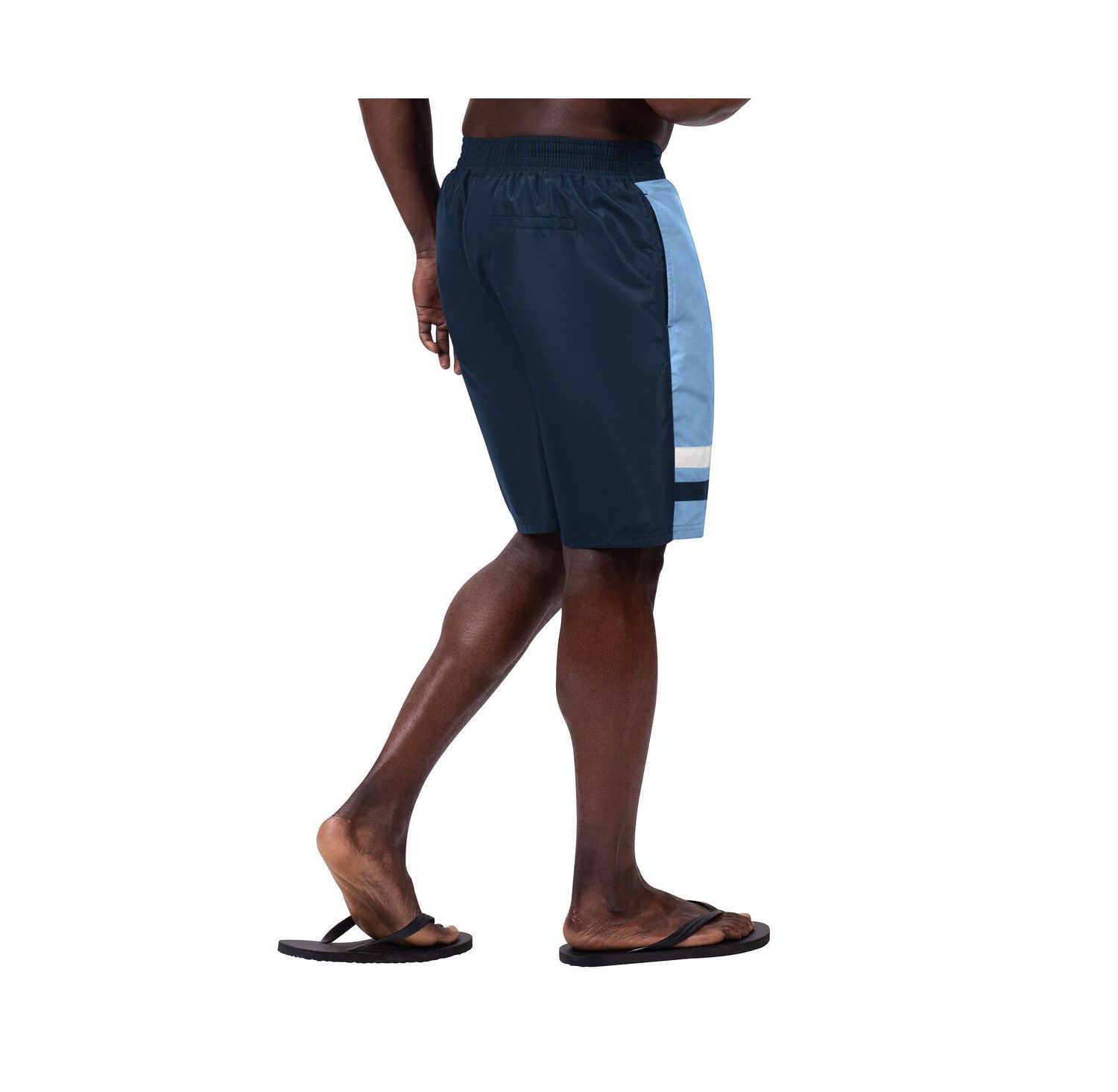 Men's Navy Tampa Bay Rays Anchor Swim Trunks