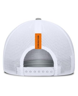 Men's Heather Gray Houston Dynamo FC Low Block Trucker Adjustable Hat