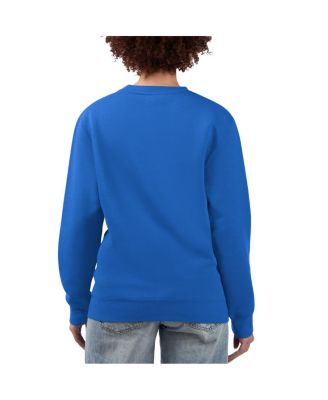 Women's&nbsp;Royal Philadelphia Phillies Team Logo Fleece Pullover Sweatshirt