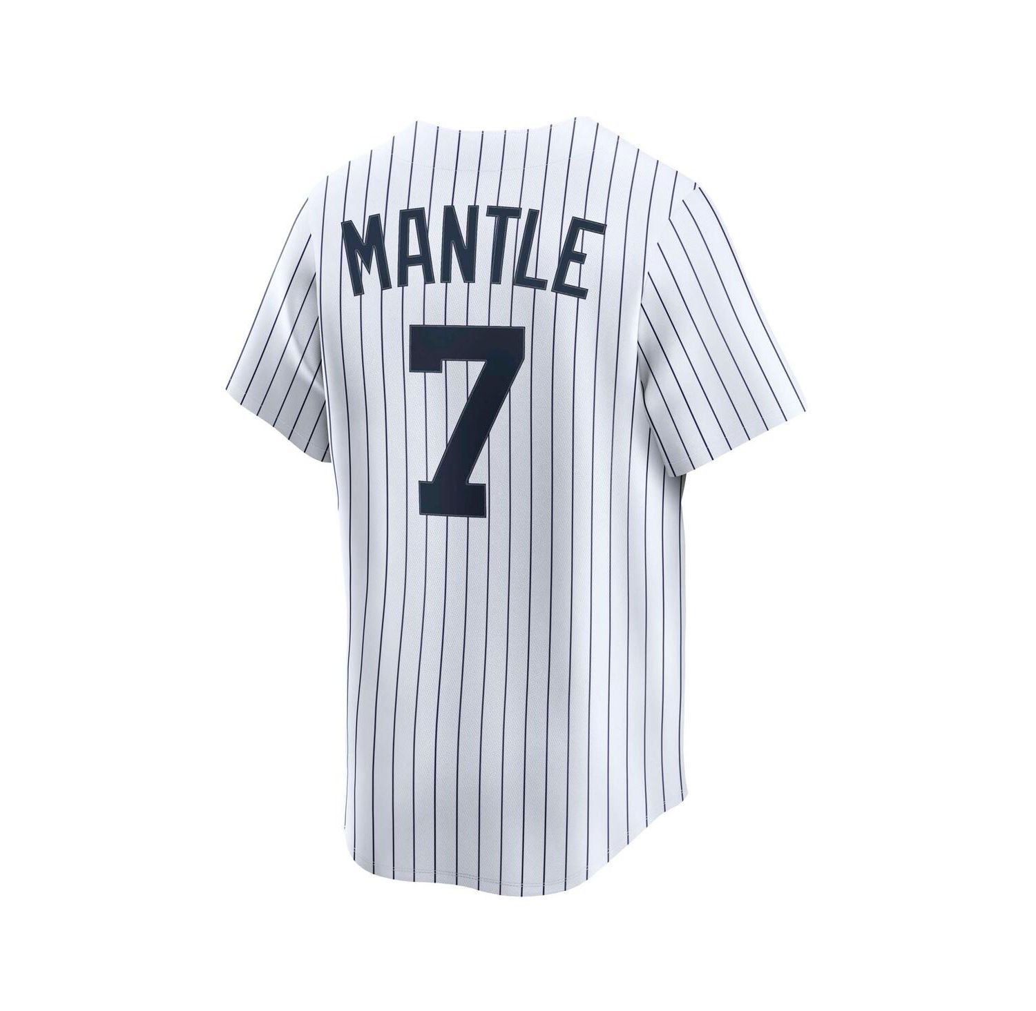 Men's Mickey Mantle White New York Yankees Throwback Cooperstown Collection Limited Jersey
