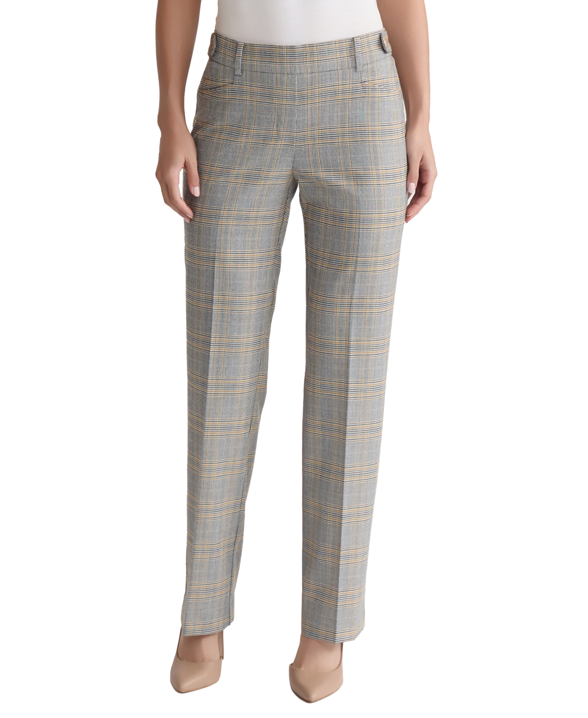 Women's Pull-On Belt-Loop Ankle Pants - Jonagold Multi