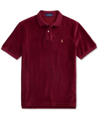 Men's Classic-Fit Knit Corduroy Polo Shirt