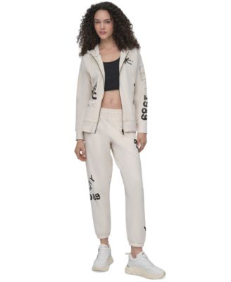 Women's Graffiti Logo Full-Zip Hoodie