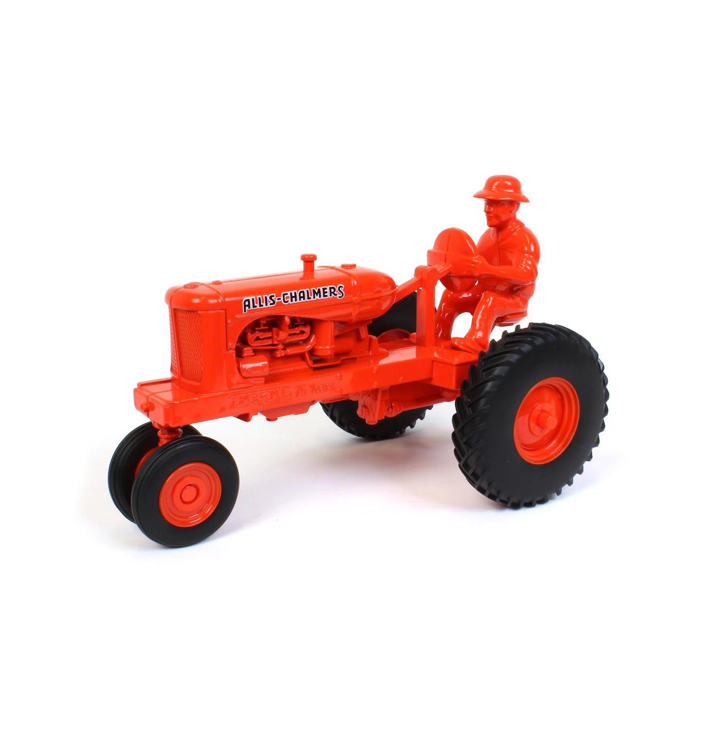 Детские игрушки ERTL 1:16 75th Anniversary Allis Chalmers WC Diecast Tractor and Farmer Figure, 2-Piece Set — фото 1