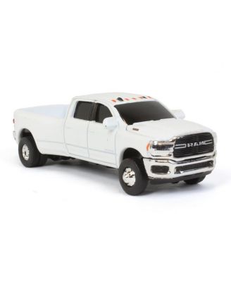 1/64 Ram 3500 Die-cast Dually Pickup, White, Collect N Play by ERTL