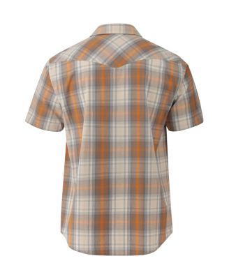 Big & Tall Western Short Sleeve Snap Up Shirt