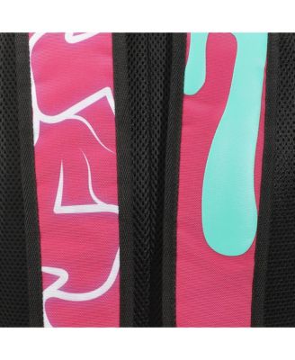 Large Graphic 17.5" Pink Backpack