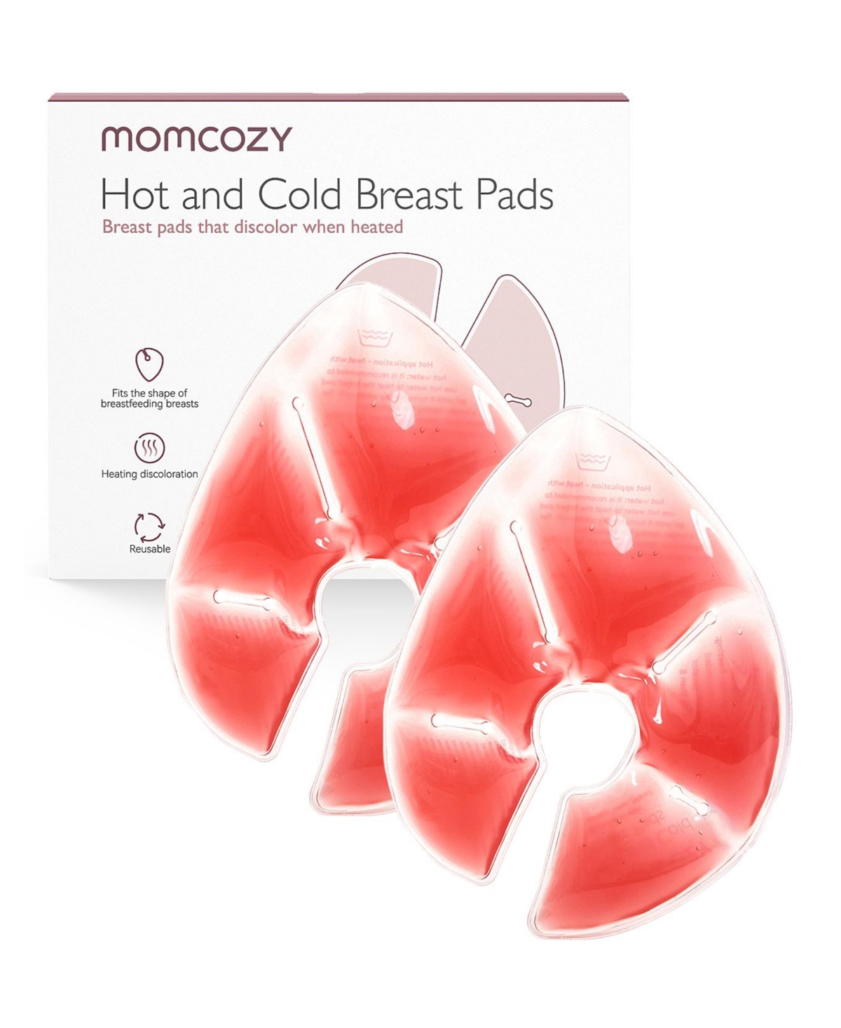 Large Reusable Breast Therapy Packs, 2 Pack