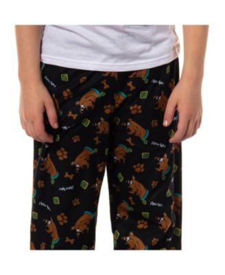 Big Boys Ruh-Roh All-Over Tossed Print Sleep Pajama Pants Loungewear