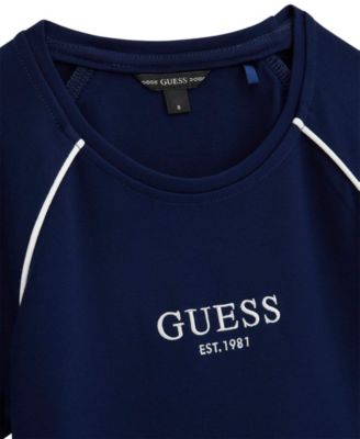 Big Girls Stretch Ponte Short Sleeve Dress
