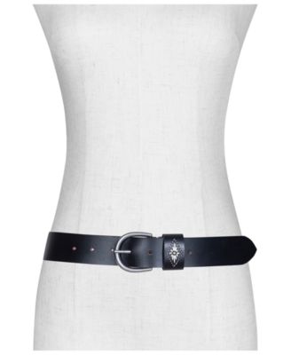 Women's Embroidery On Loop Belt