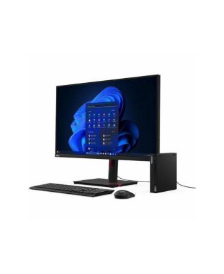 ThinkCentre M70q Gen 5 Tiny Desktop Computer, Intel Core i5-14400T 1.5GHz, 16GB RAM, 256GB SSD, Windows 11 Pro