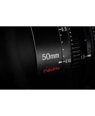 7artisans Photoelectric 50mm T1.05 Vision Cine Lens for Canon RF, Black