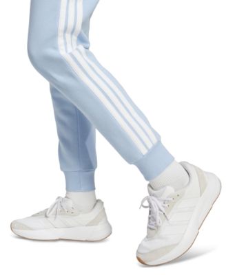 Women's Essentials Three Stripes Fleece Slim Pants