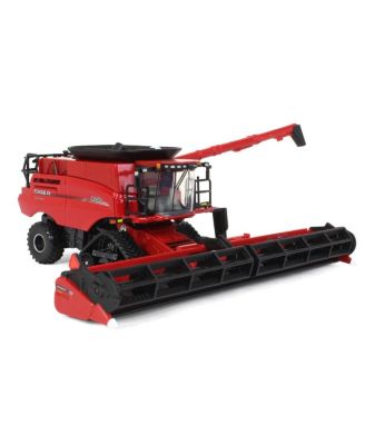 1/64 Case IH Axial-Flow 9250 Tracked Combine, Chrome Rice Edition, 2022 Farm Show