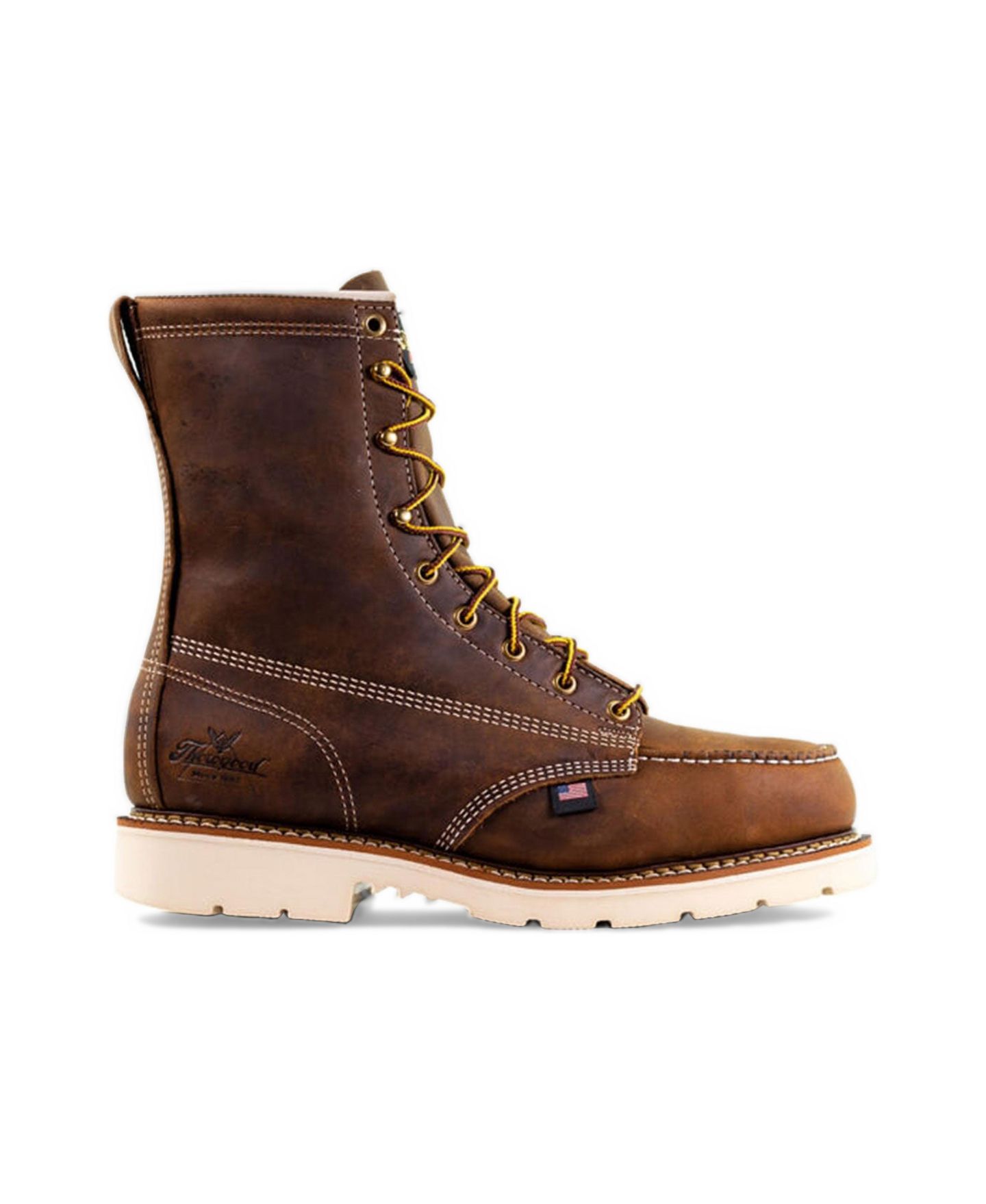 Мужские ботинки Thorogood American Heritage 8" Steel Toe Work Boots for Men, цвет: Crazyhorse — фото 1