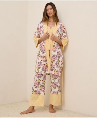 Women's Organic Cotton Staycation Short Robe