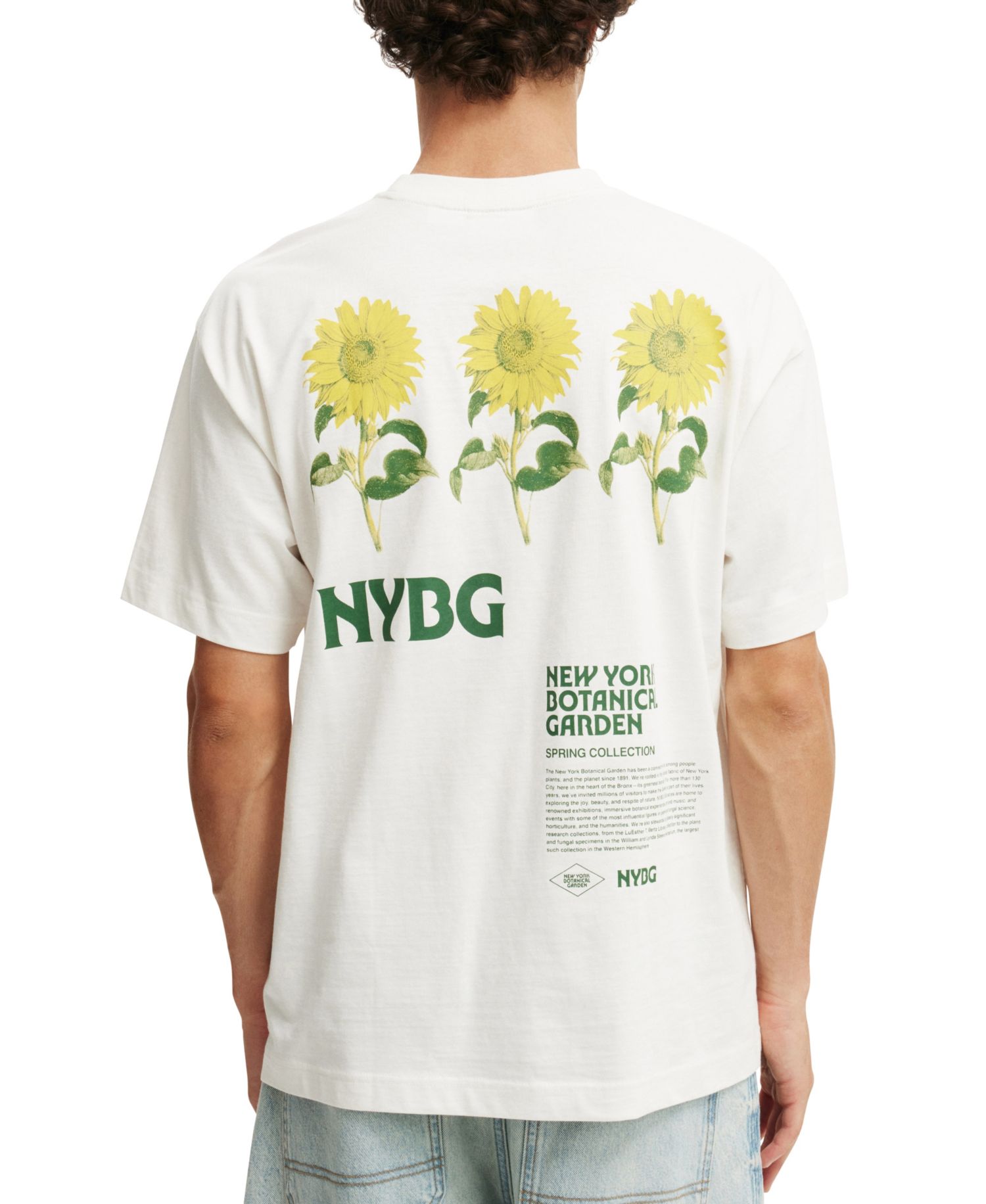 Men's Box Fit New York License T-Shirt