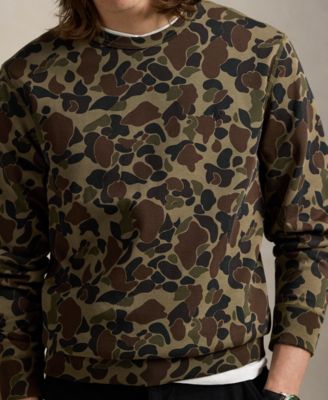 Men's Camo Double-Knit Sweatshirt