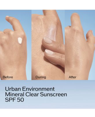 Urban Environment Mineral Clear Sunscreen SPF 50